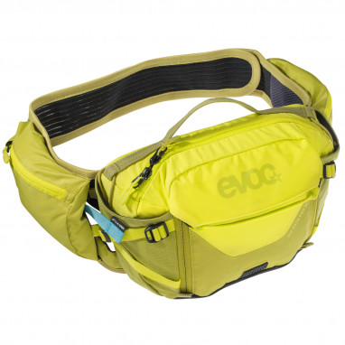 Hip Pack Pro 3l + 1,5l hydration bladder hip bag - yellow/moss green