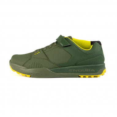 Chaussure à pédale click MT500 Burner - vert olive