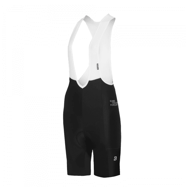 Grids and Guides Porter Cargo Bib Shorts - black