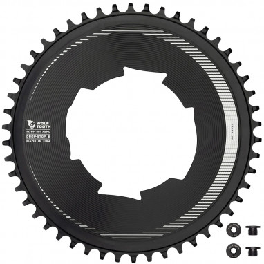 SRAM Aero-Kettenblatt, 107 BCD, 4-Loch, Drop-Stop B - black