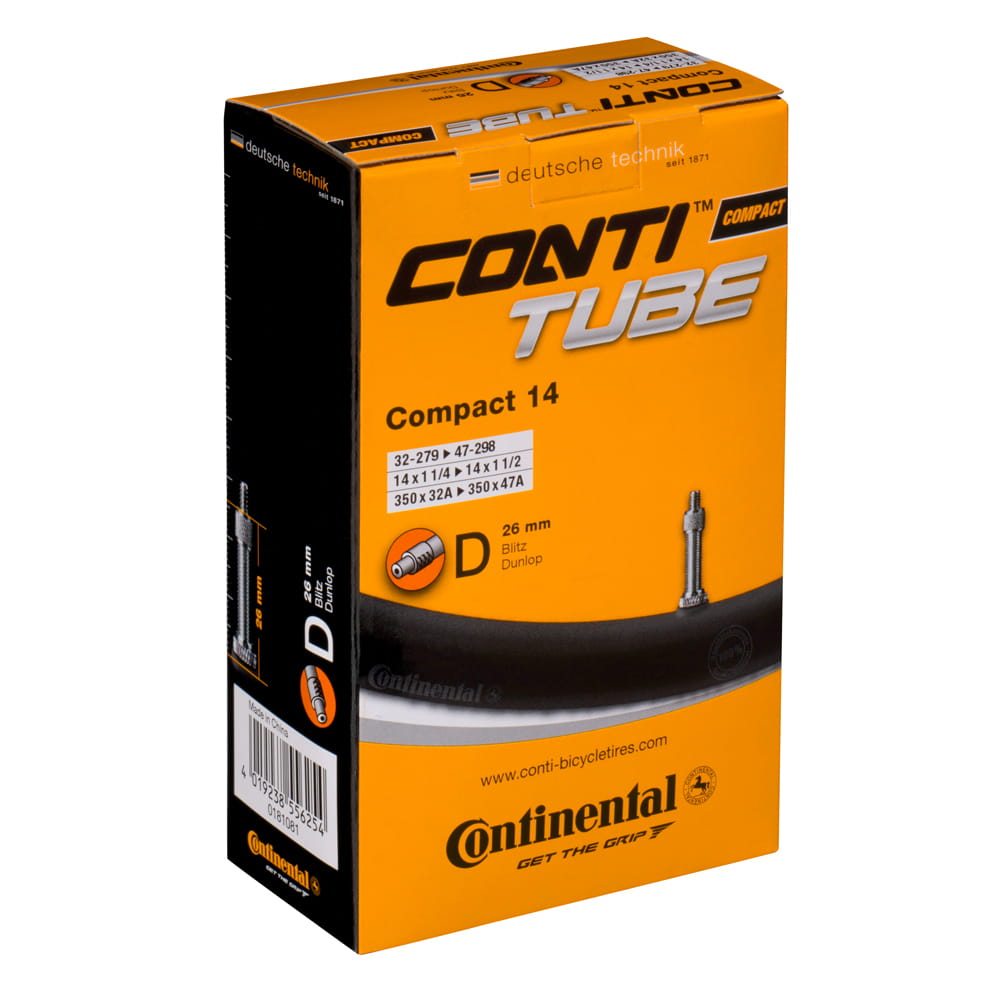 Continental Fahrrad Schlauch Conti TUBE Compact 12 