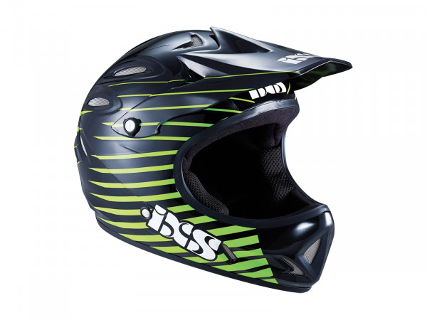 Phobos 5.1 Fullface Helm Black/Green -SALE-
