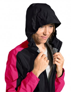 Chaqueta para mujer Moab Rain Jacket II - Negra/Rosa