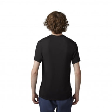 Shield Short Sleeve Tech Tee - Black